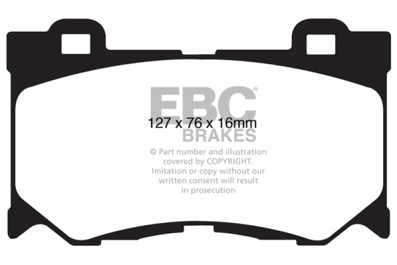 Bluestuff Front Brake Pads - For 08-15 Infiniti G37 3.7 - Click Image to Close