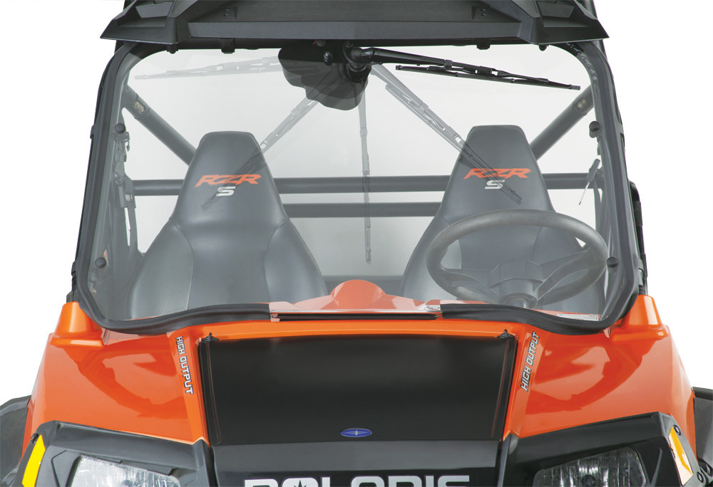 Wash'n'wipe Windshield - For 10-13 Polaris Ranger - Click Image to Close