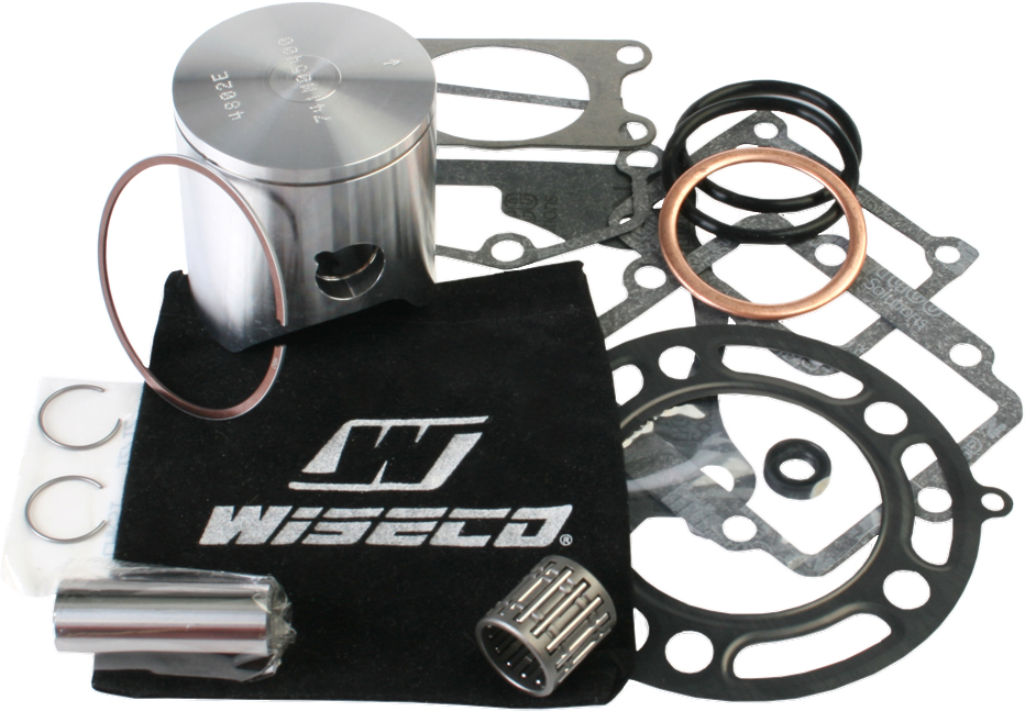 Top End Piston Kit 54.00mm Bore (STD) - For 99-00 Kawasaki KX125 - Click Image to Close