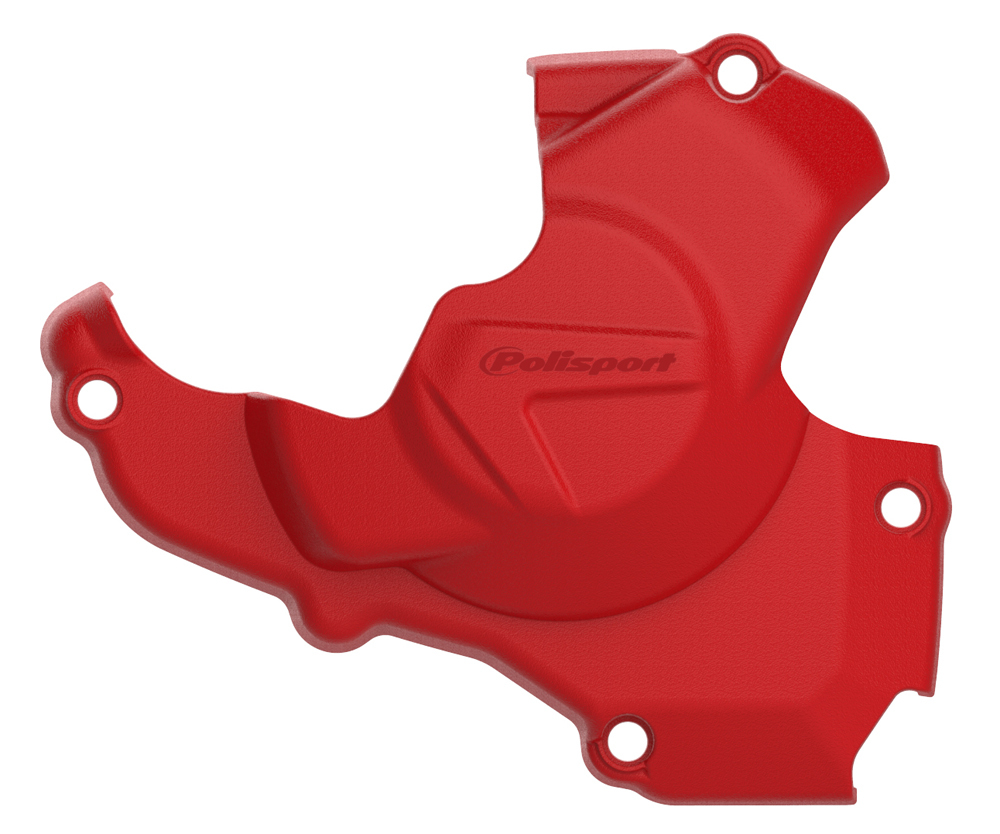 Ignition Cover Protector Red - For 11-16 Honda CRF450R - Click Image to Close