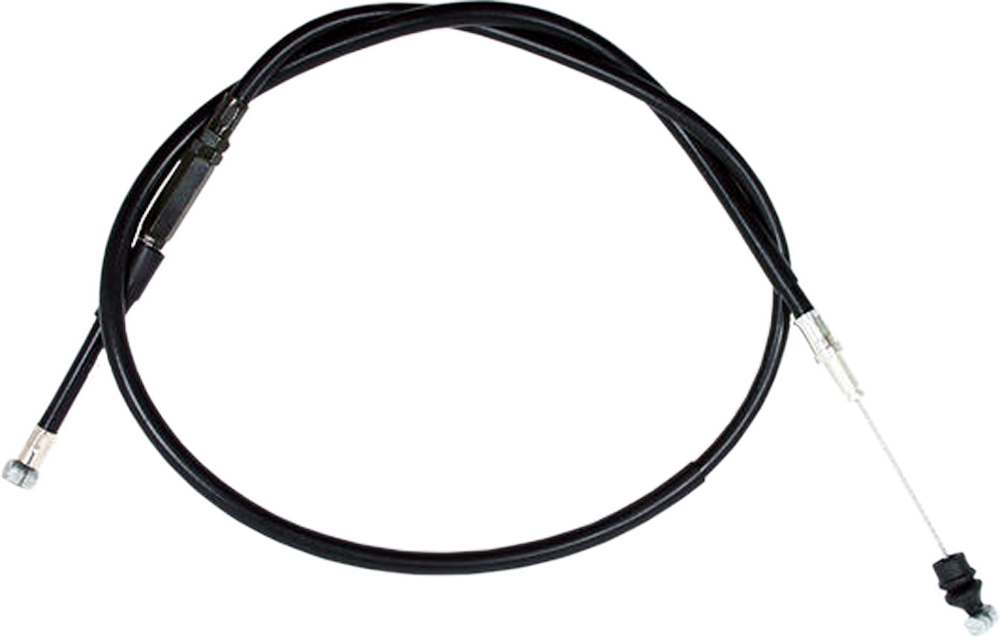 Black Vinyl Throttle Cable - For Suzuki RM250 RMX250 - Click Image to Close