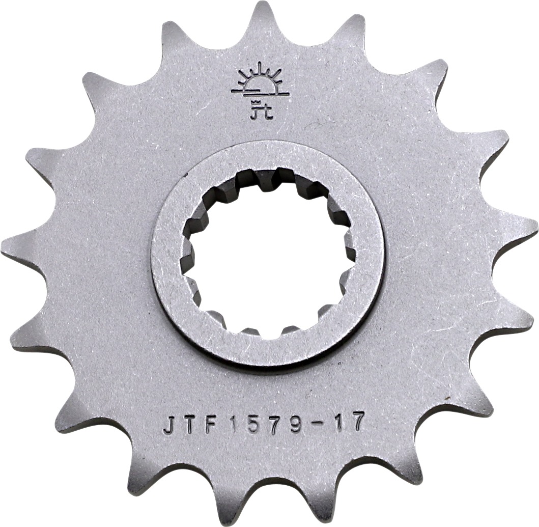 Front Steel Countershaft Sprocket - 17 Tooth 520 Chain Conversion - Click Image to Close