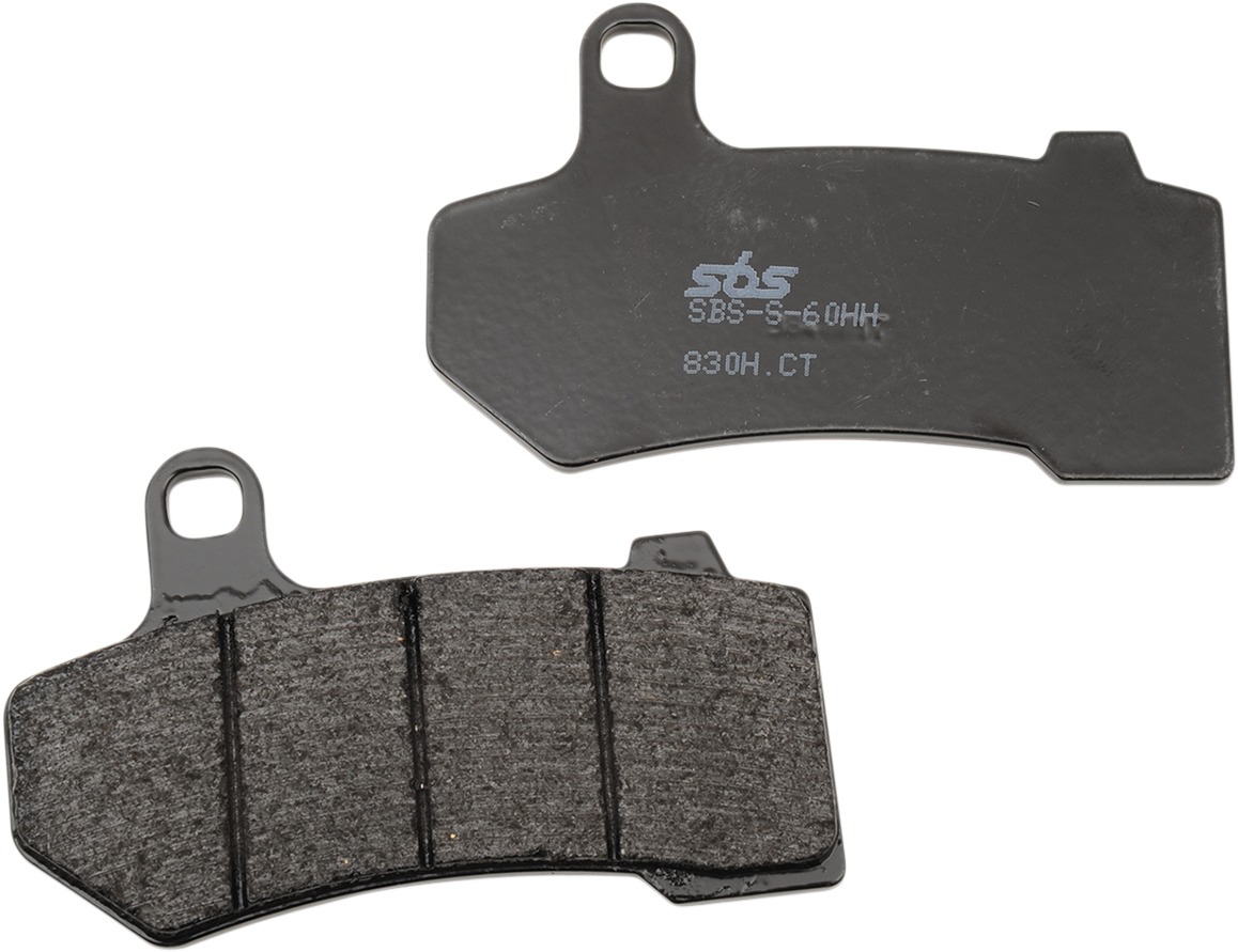 Carbon Ceramic Performance Brake Pads - Replaces H-D # 41854-08, 42897-08, 42897-06 & 42850-06 - Click Image to Close