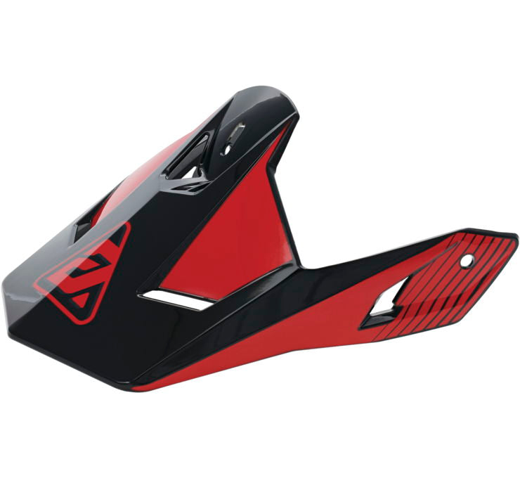 Answer AR1 Vendetta Visor Red/Black - Youth - Click Image to Close