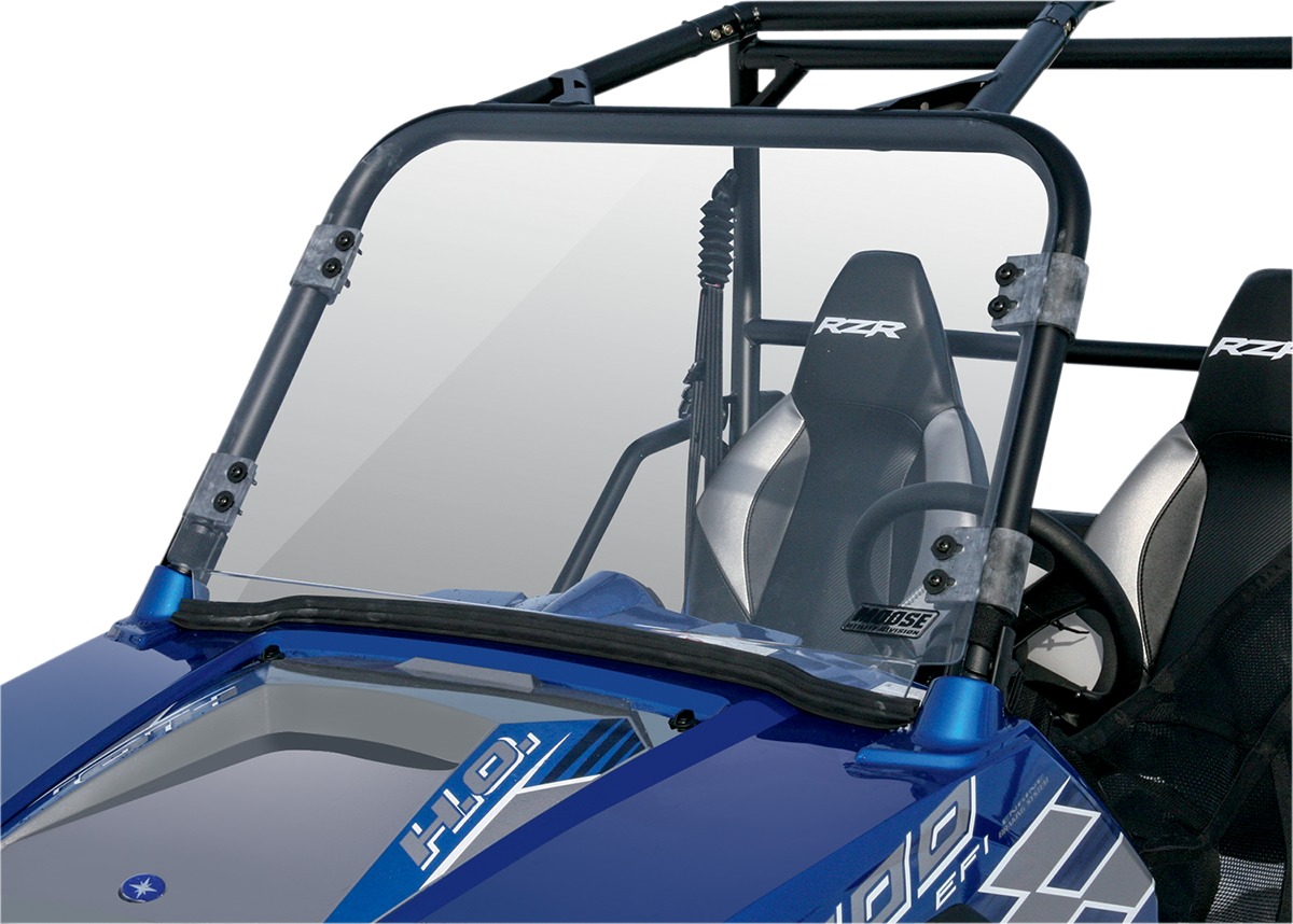 Clear Full Windshield - For 08-18 Polaris RZR 570/800 RZR XP 900 - Click Image to Close