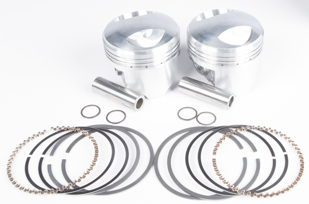 Cast Piston Kit Shovel 80CI 8.3:1 +.010 - Click Image to Close