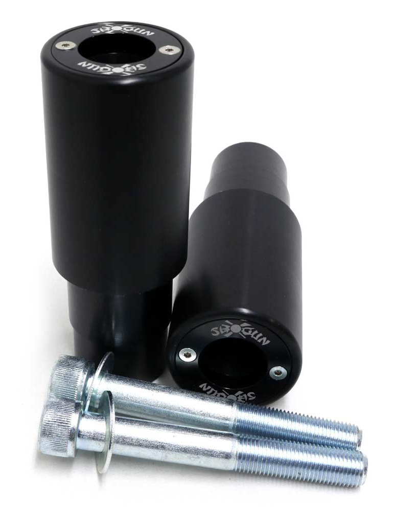 Black PA2 Frame Sliders No Cut - Yamaha FZ-07 MT-07 - Click Image to Close