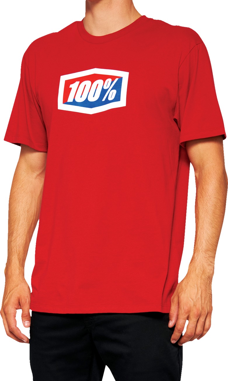 Men's Official Tee - Official Tee Red Md - Click Image to Close