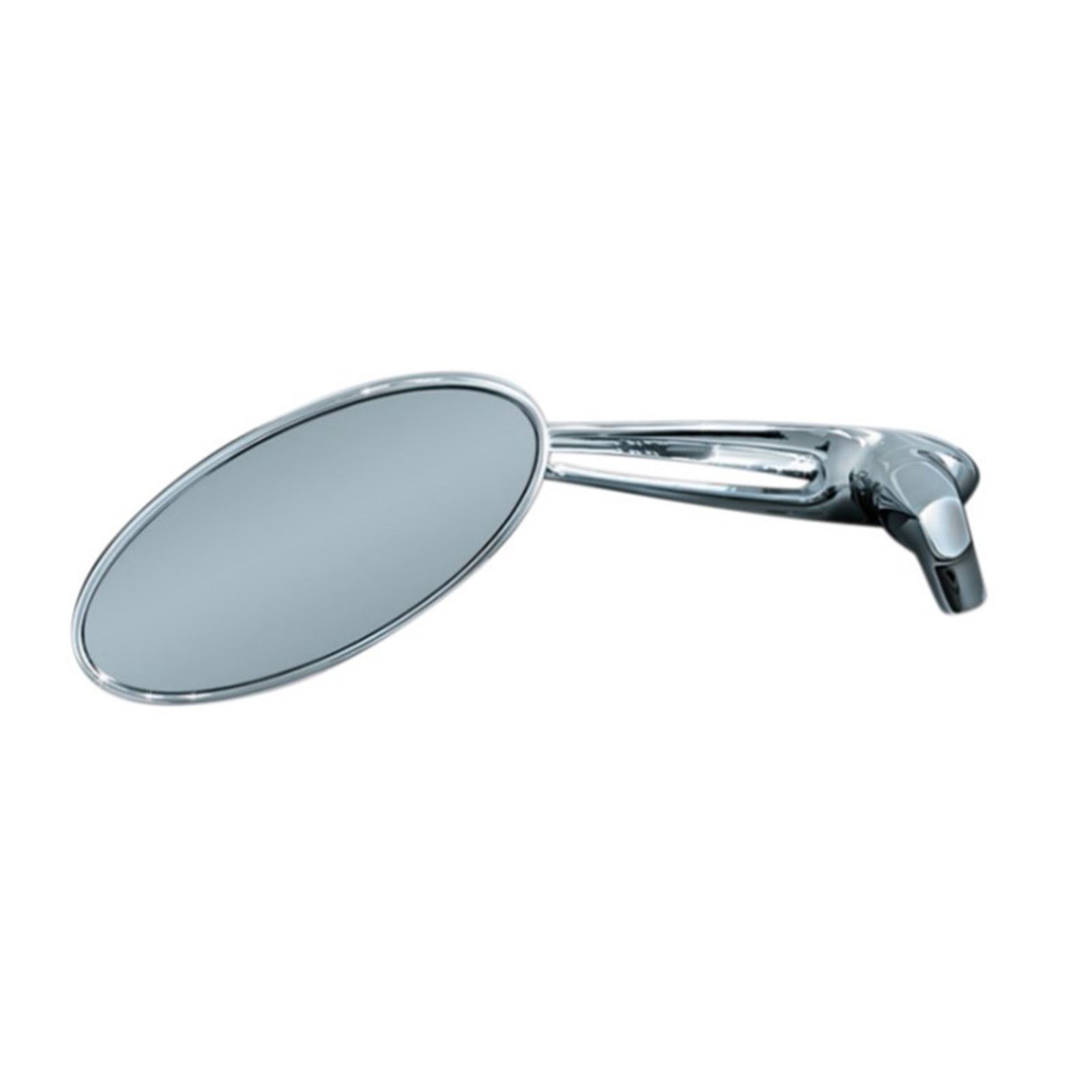 Trident Mirror (Convex Lens) Chrome - Click Image to Close