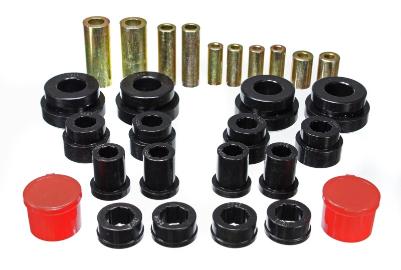 Black Front Control Arm Bushing Set - For 02-09 350Z / 03-07 Infiniti G35 - Click Image to Close