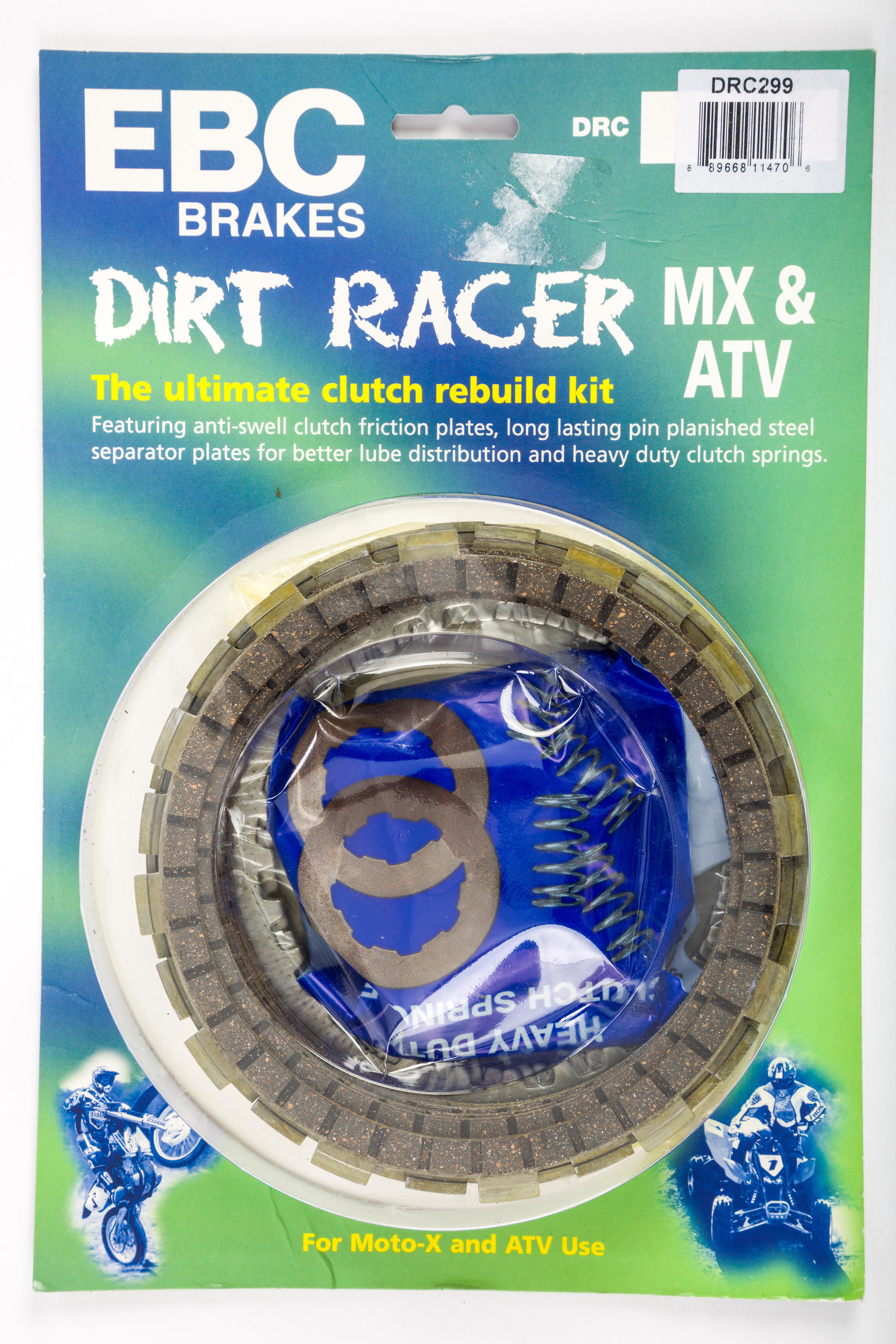 Dirt Racer Clutch Kit - For 17-20 Honda CRF450R/RX & 18-19 CRF450X - Click Image to Close