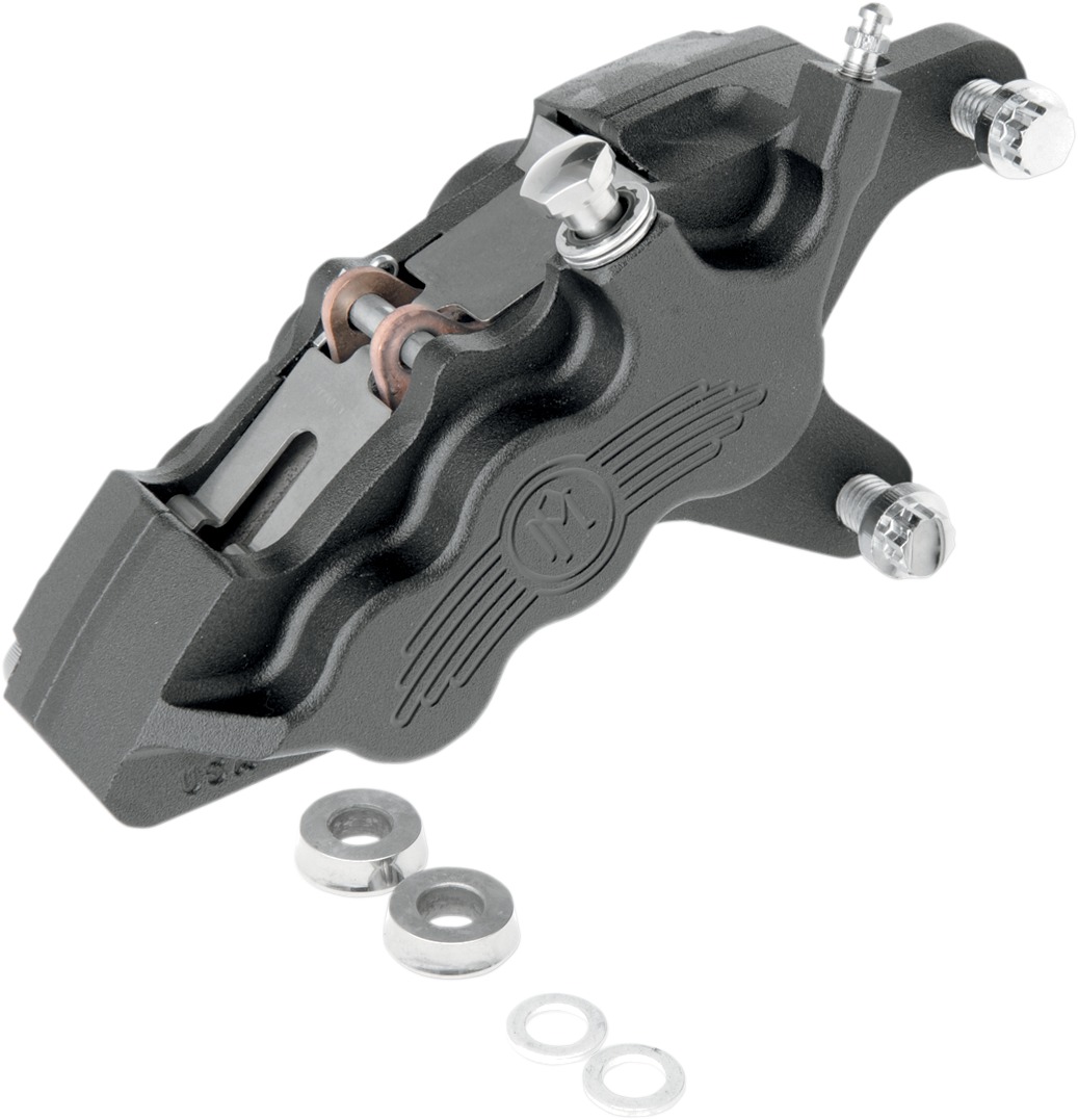 00-21 HD Caliper 112x6B Right - For 11.5in Disc - Black Ops - Click Image to Close