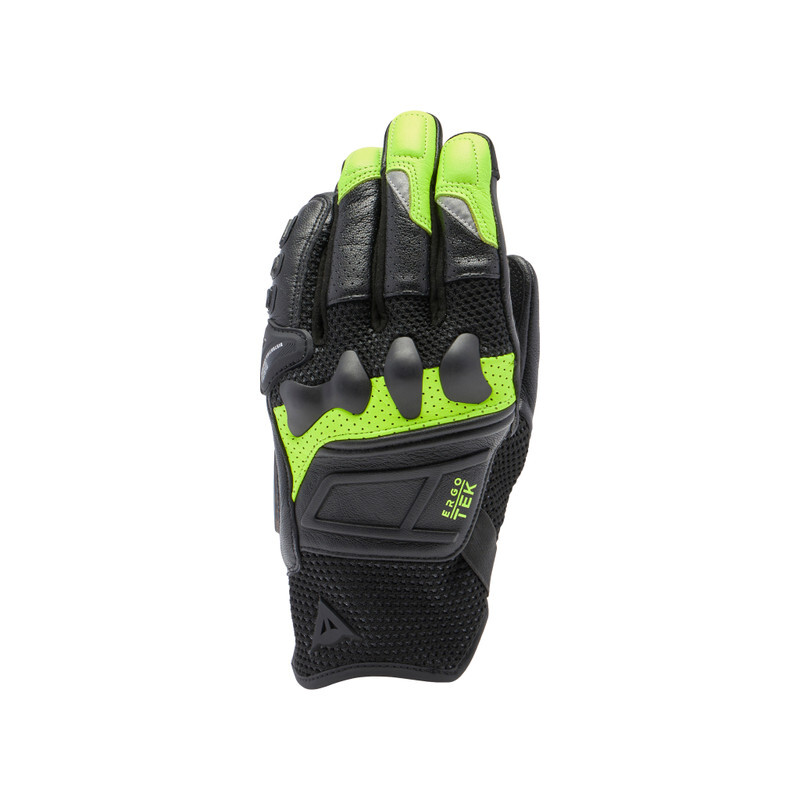 Dainese X-Ride 2 Ergo-Tek Gloves Black/Yellow XS - Black/Yellow Fluorescent, XS - Click Image to Close