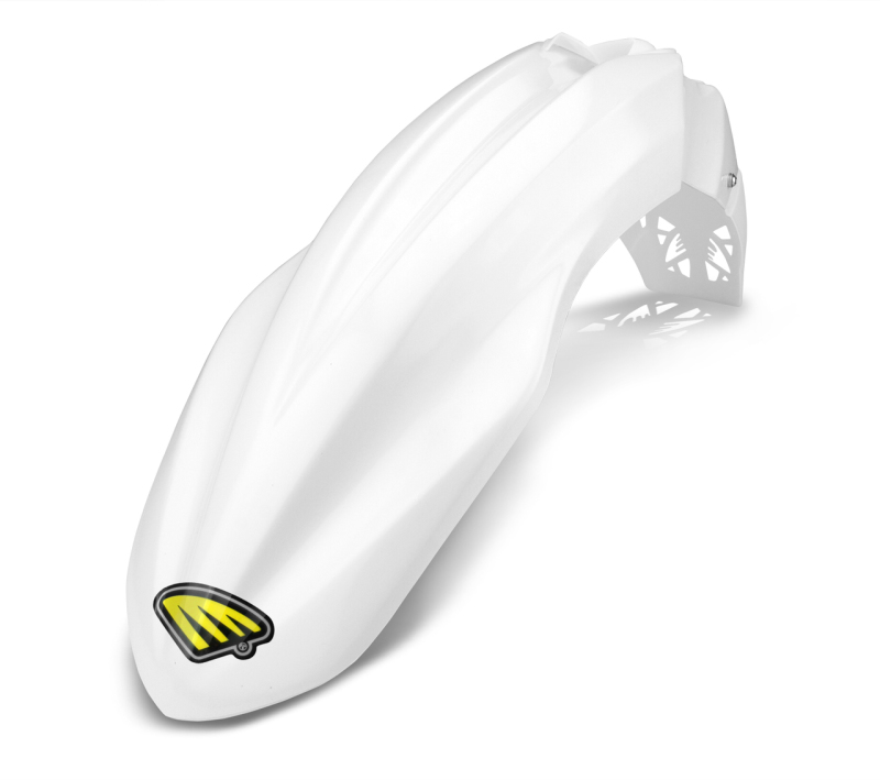 13-16 Kawasaki KX250F lite Front Fenders White - Click Image to Close