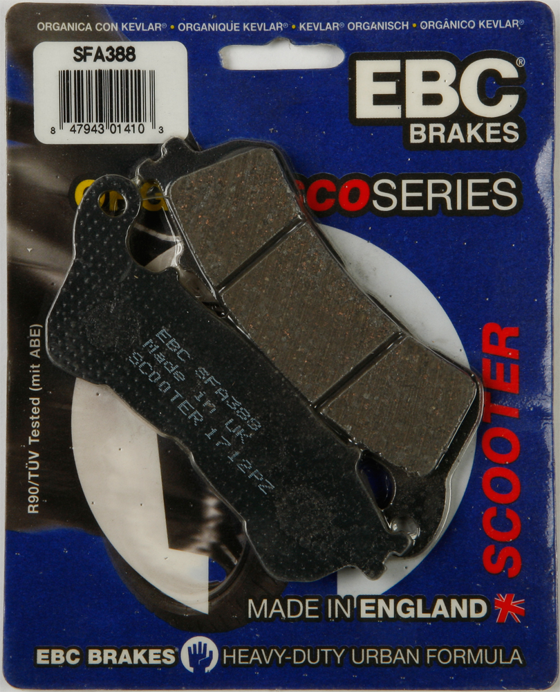 Standard Organic Brake Pads - Click Image to Close