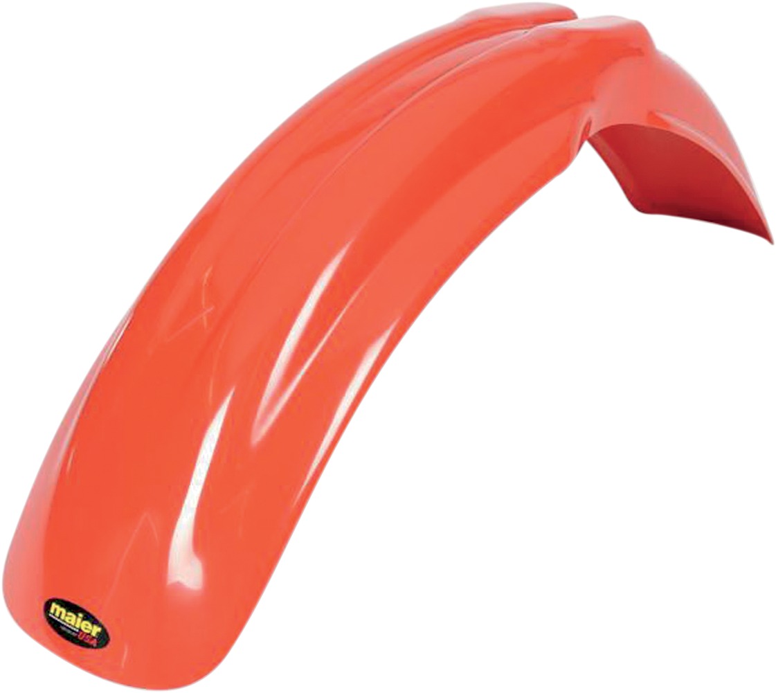 Front Fender - Orange - Honda CR125/250/480/500 - Click Image to Close