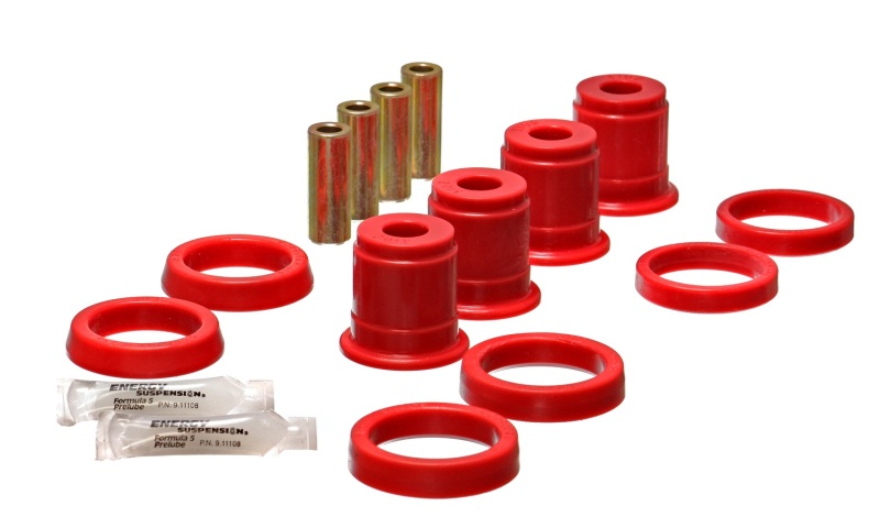 Universal Half Set Red Upper Control Arm Bushings - Click Image to Close