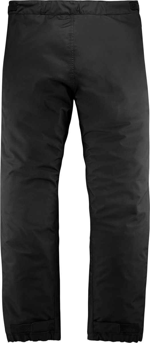 ICON PDX3 Overpant Black Men's 2XL - Waterproof overpant for adventure riding - Click Image to Close