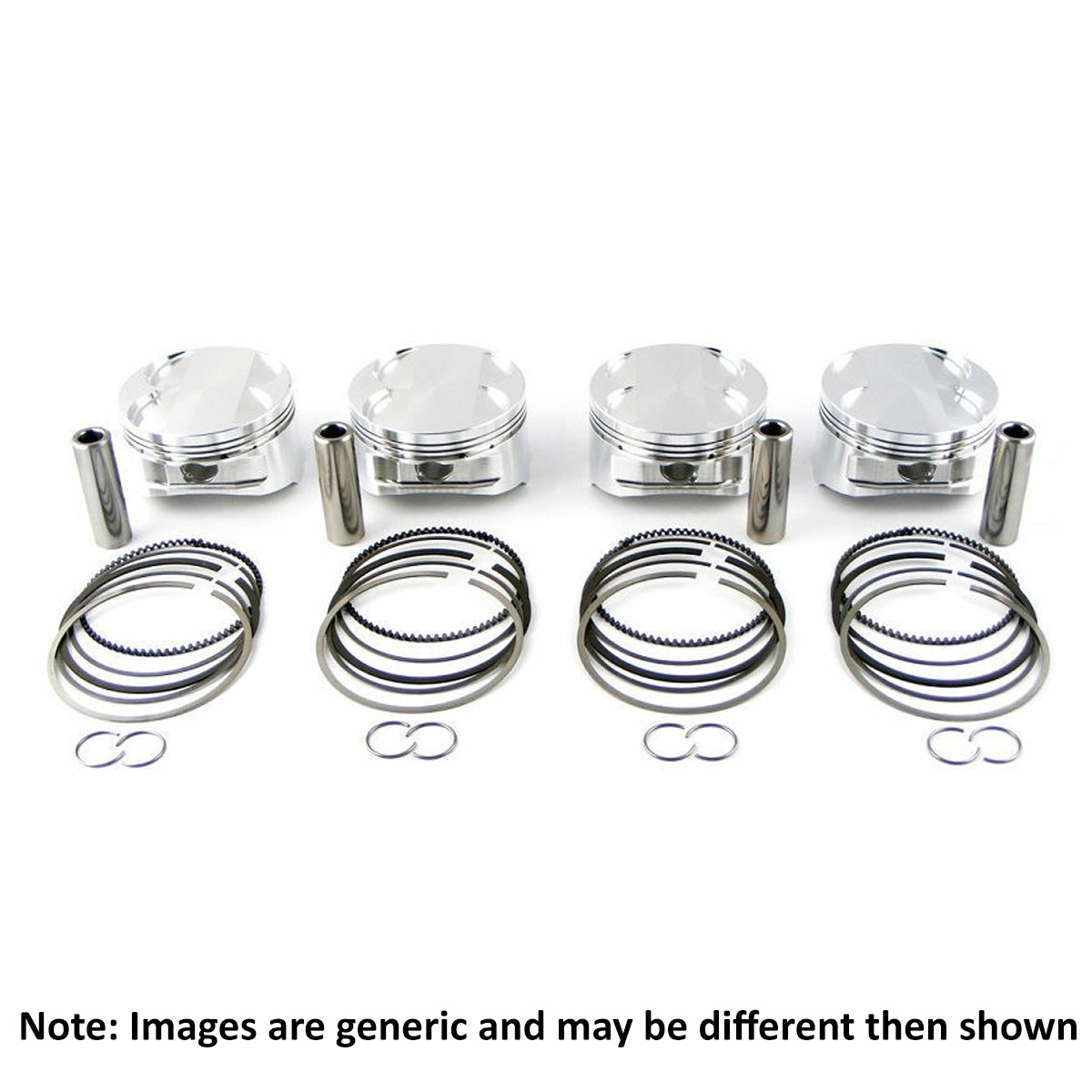 JE Pistons SCN TC 2AZFE 9:1 KIT Set of 4 Pistons - Click Image to Close