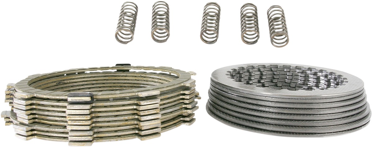 SRK Complete Clutch Kit - Aramid Fiber Friction Plates, Steels, & Springs - For 01-03 Suzuki GSXR600 - Click Image to Close