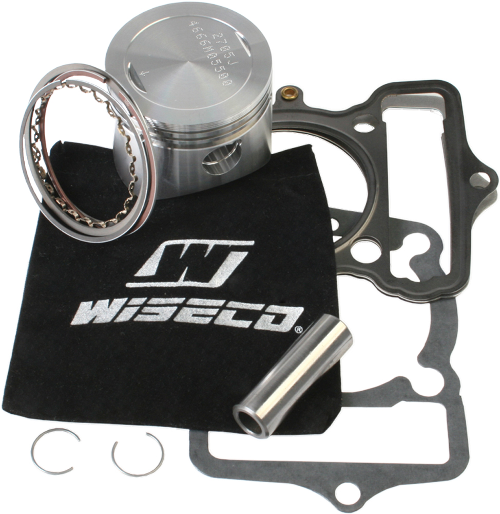 Top End Piston Kit 9.4:1 Compression - 55.00mm Bore (+2.00mm) - For 81-91 Honda XR100/R - Click Image to Close