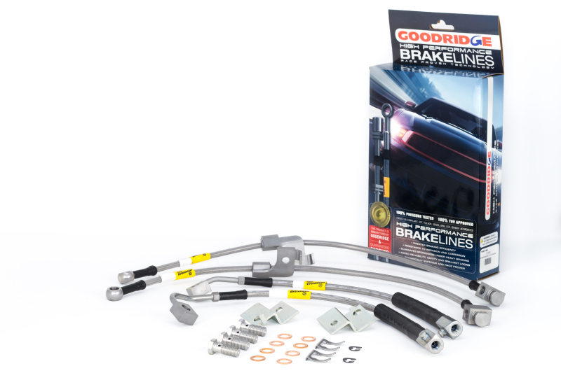 2015 Ford Mustang All Models G-Stop Stainless Steel Brake Lines - Click Image to Close