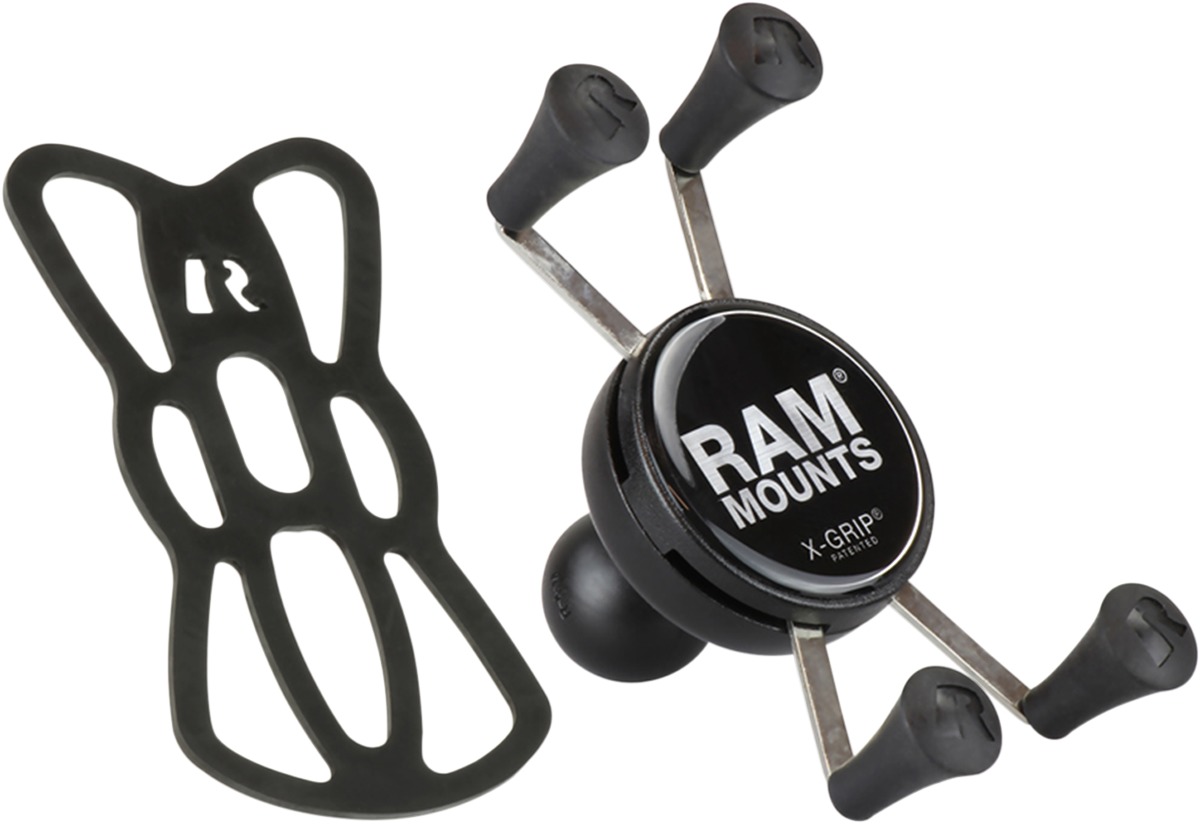 Ram Cradle - Universal X-Grip IV Large Phone & Tablet Holder w/ 1" Ball - Click Image to Close