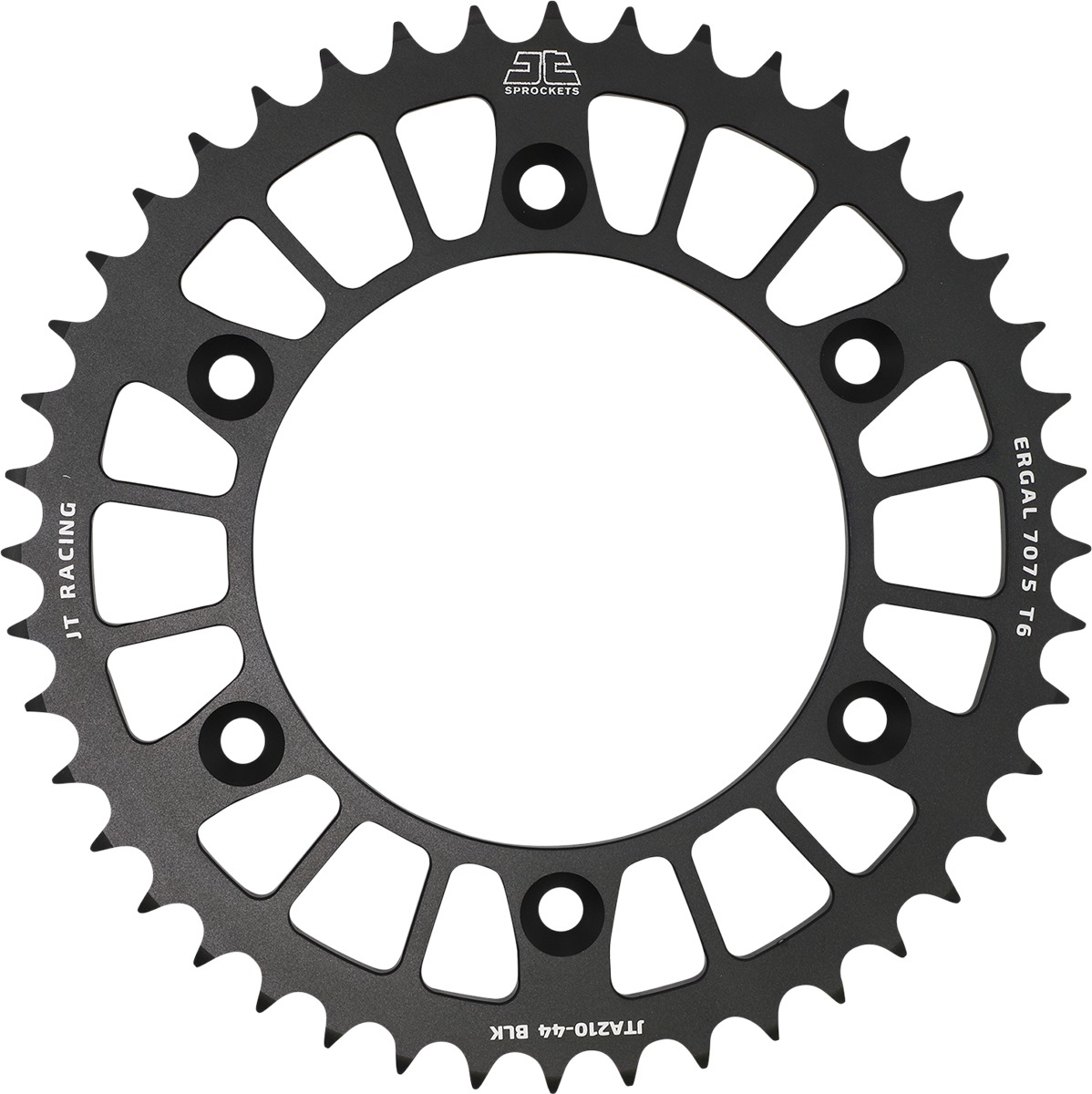 Black Aluminum Rear Sprocket - 44 Tooth 520 - For Honda CR/F XR & Beta RR - Click Image to Close