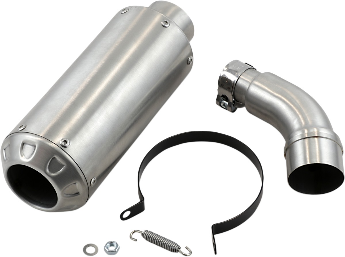 Stainless Steel MGP Growler Slip On Exhaust - For 15-24 Yamaha R3 - Click Image to Close