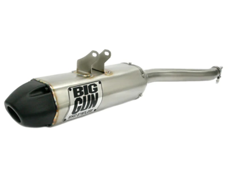 12-13 Honda FOREMAN 500 EXO Stainless Slip On Exhaust - Click Image to Close