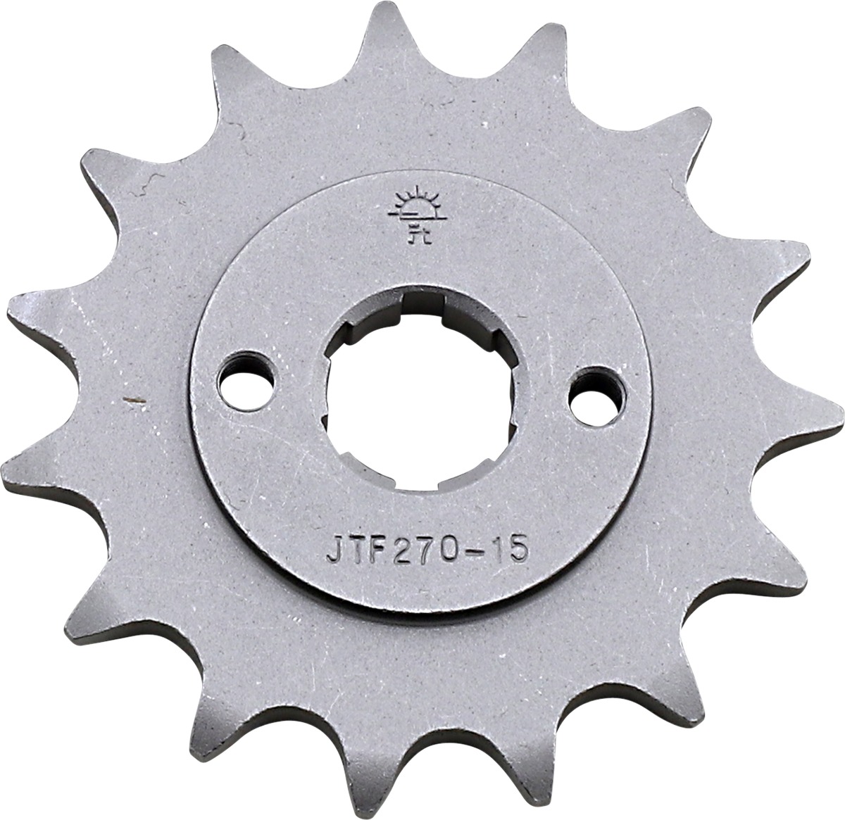 Front Steel Countershaft Sprocket - 15 Tooth 520 - Click Image to Close