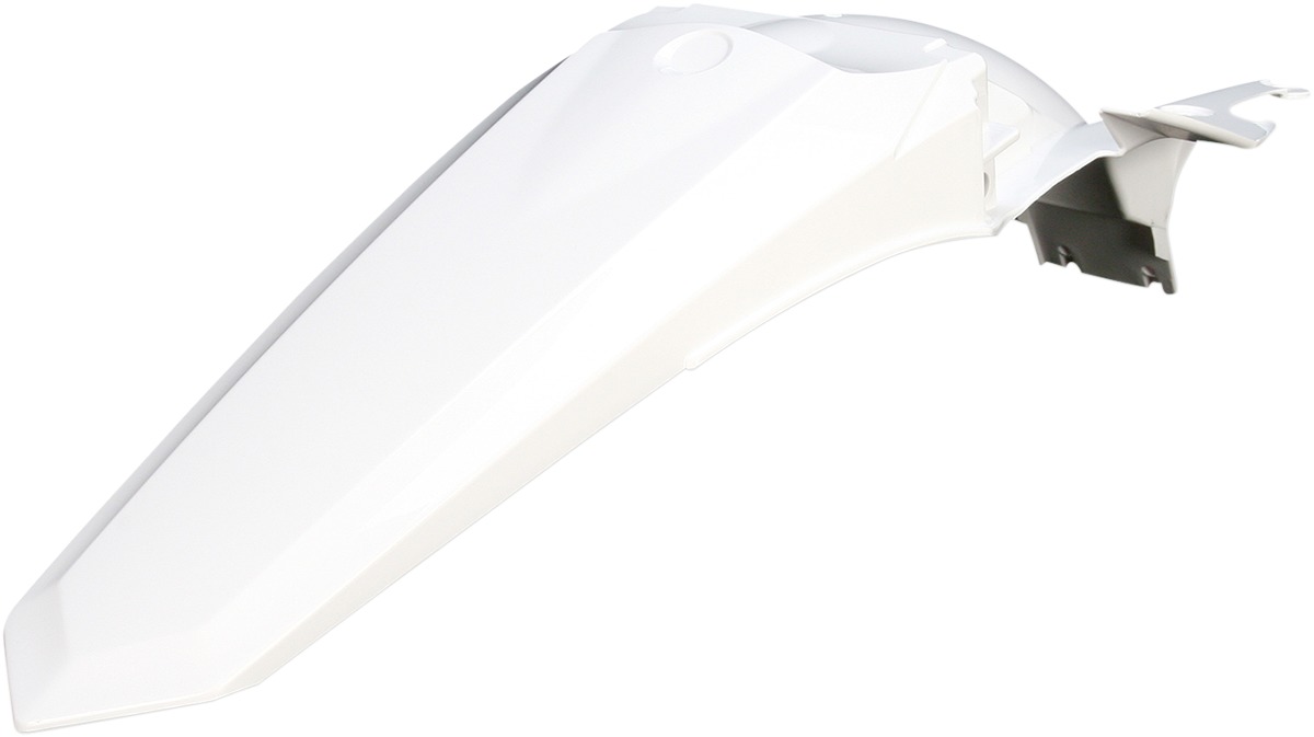 Rear Fender - White - Yamaha YZ250F YZ450F - Click Image to Close