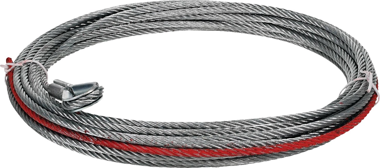 Winch Replacement Parts - Ab 3500Lb Steel Cable 39X 3/16 - Click Image to Close