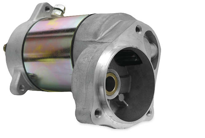 Starter Motor - For Many 89-06 Polaris 250-400cc ATVs - Click Image to Close