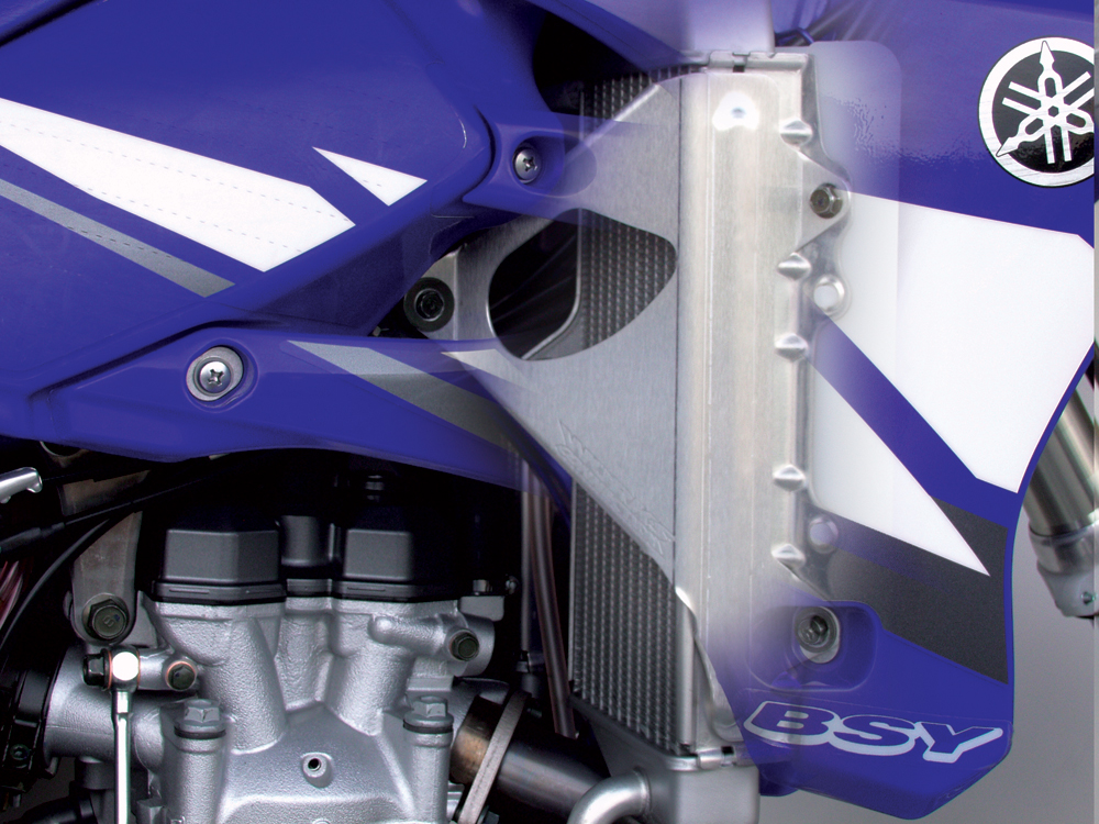 Radiator Braces - For 16-21 Yamaha YZ250X 02-21 YZ250 - Click Image to Close