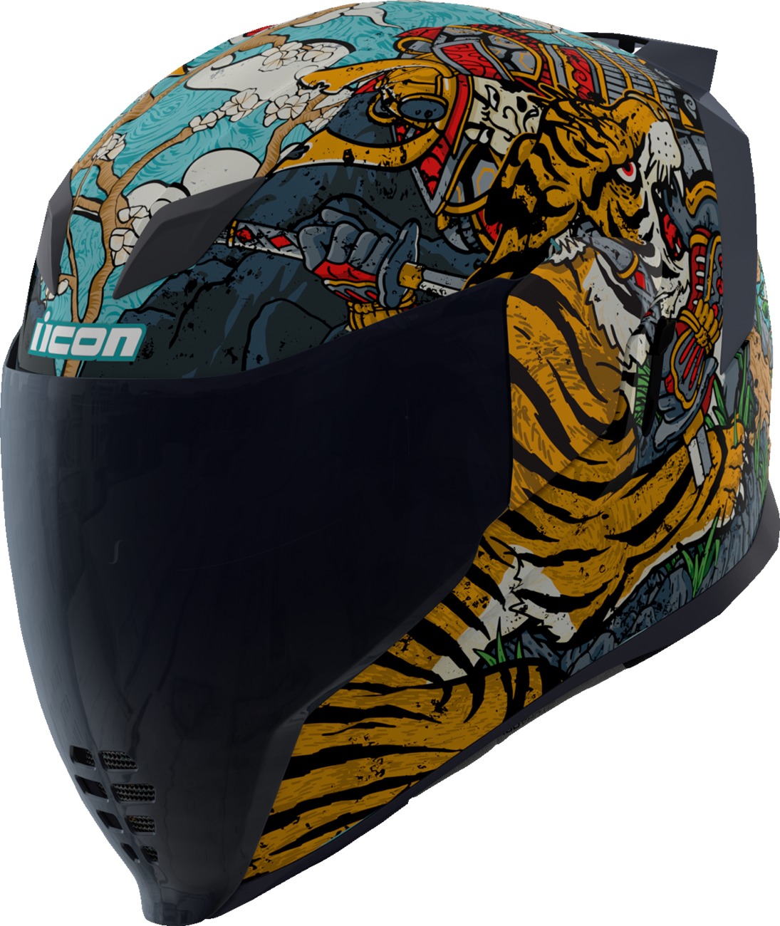 ICON Airflite Edo MIPS Helmet 3XL Multi - Full-face helmet with MIPS for safety - Click Image to Close