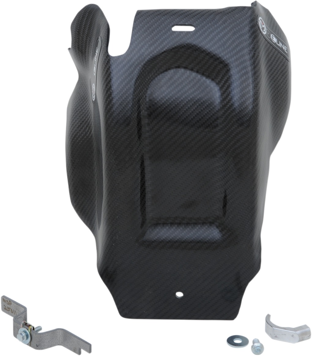 Eline Carbon Fiber Skid Plate - For 19-21 KTM Husqvarna 250/300 - Click Image to Close