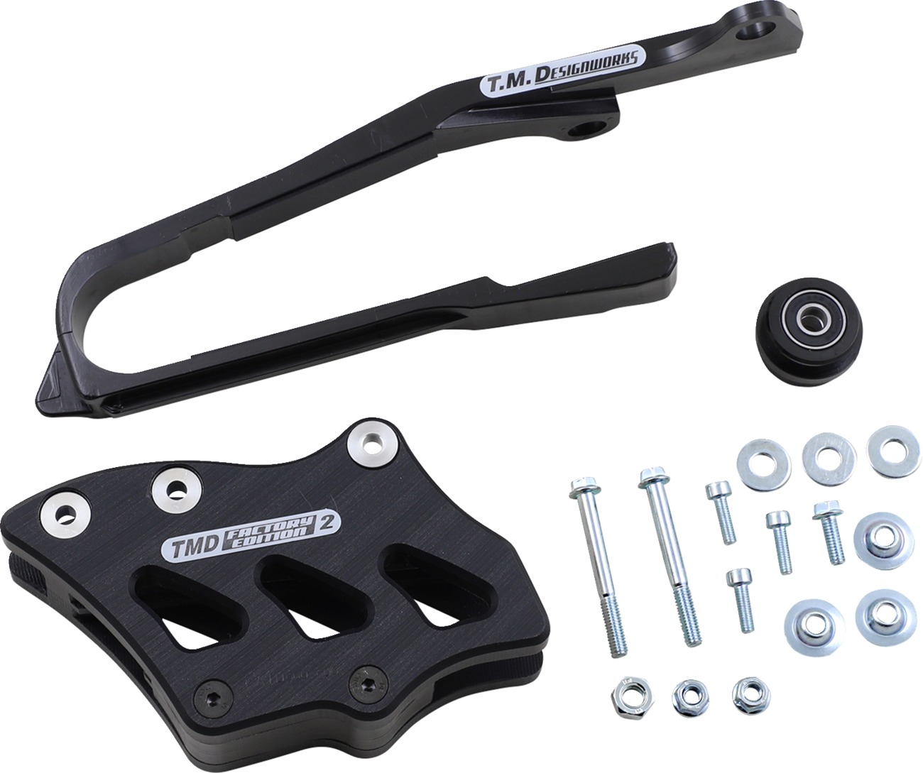 Multi-Purpose Chain Slide-N-Guide Kits - Dirtx Moto Chn Sld/Gld Kt Blk - Click Image to Close