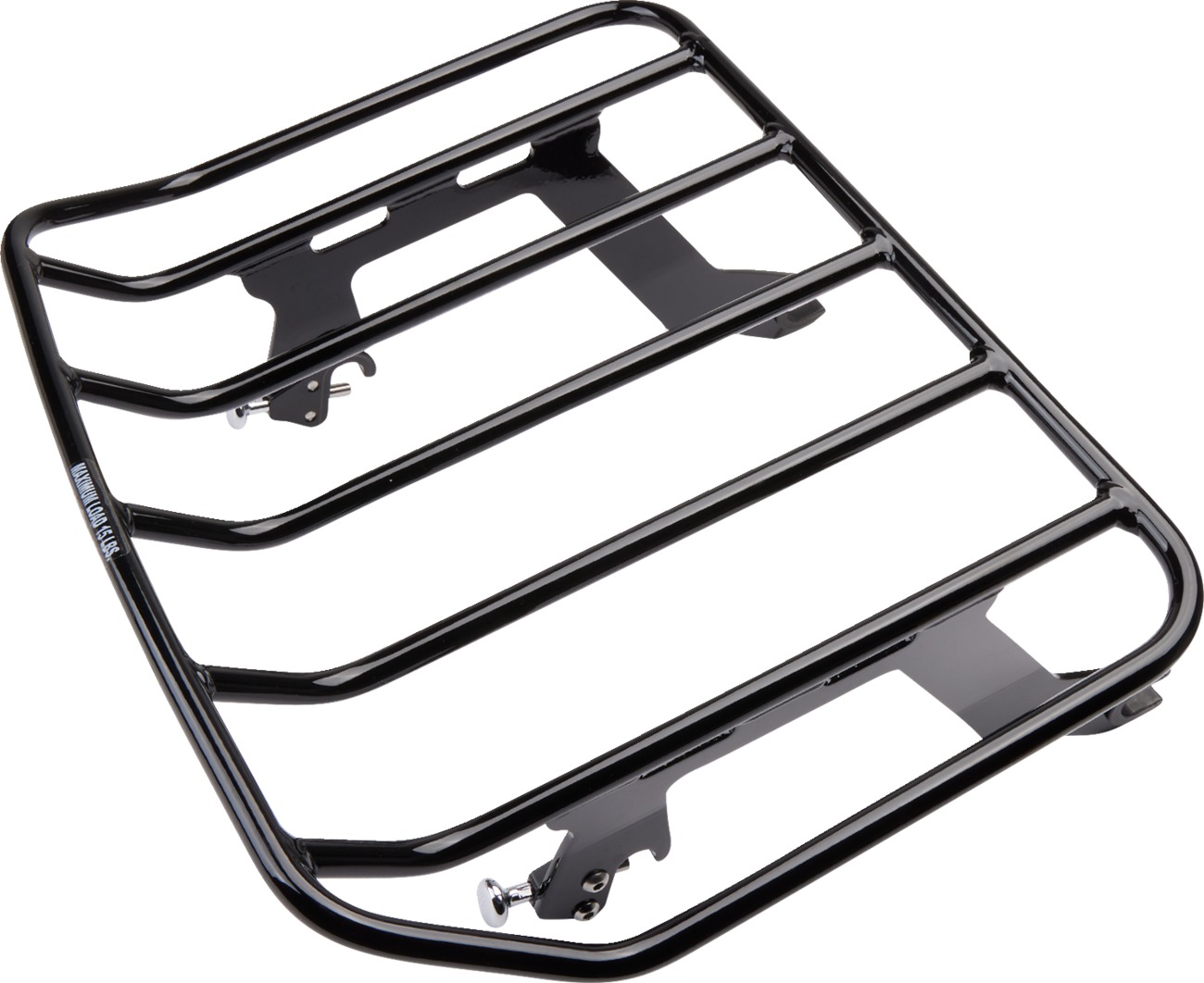 Detachable BA Rack With Kick Up for Indian - Det Ba Luggage Rack-Blk - Click Image to Close