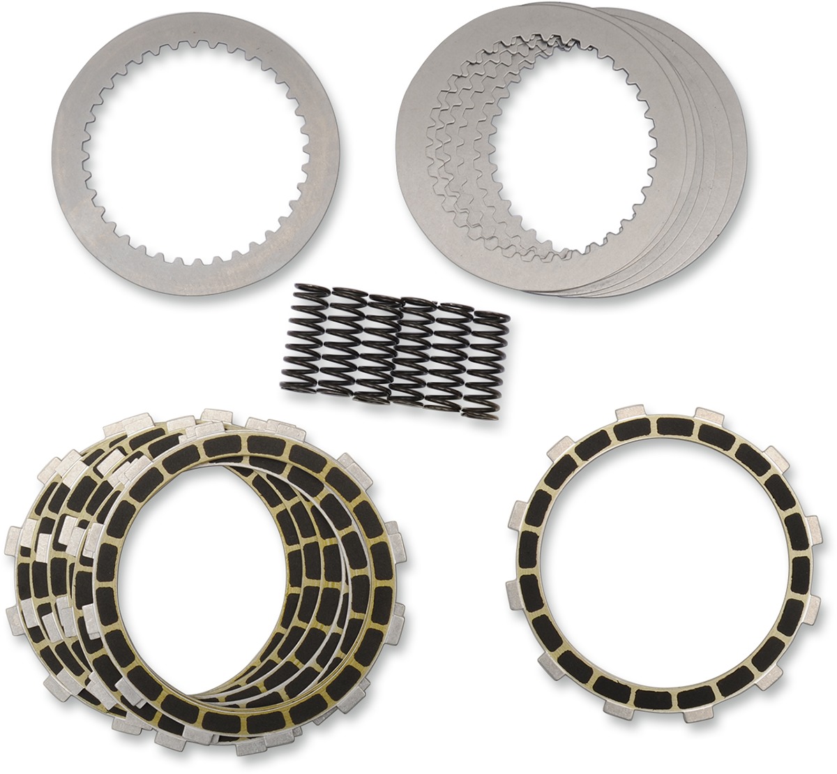 Dirt Digger Carbon Fiber Clutch Kit w/ Gasket - For 08-20 RMZ450 - Click Image to Close