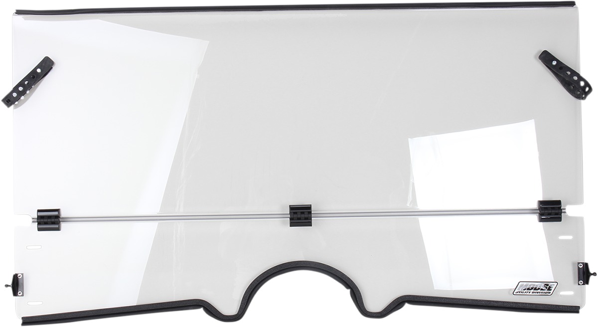 Clear Full Folding Windshield - For 04-12 Yamaha Rhino 450/660/700 - Click Image to Close