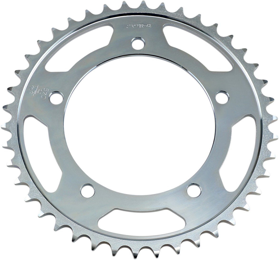 Steel Rear Sprocket - 42 Tooth 525 - For V-Strom GSR GSX/R Bonneville - Click Image to Close