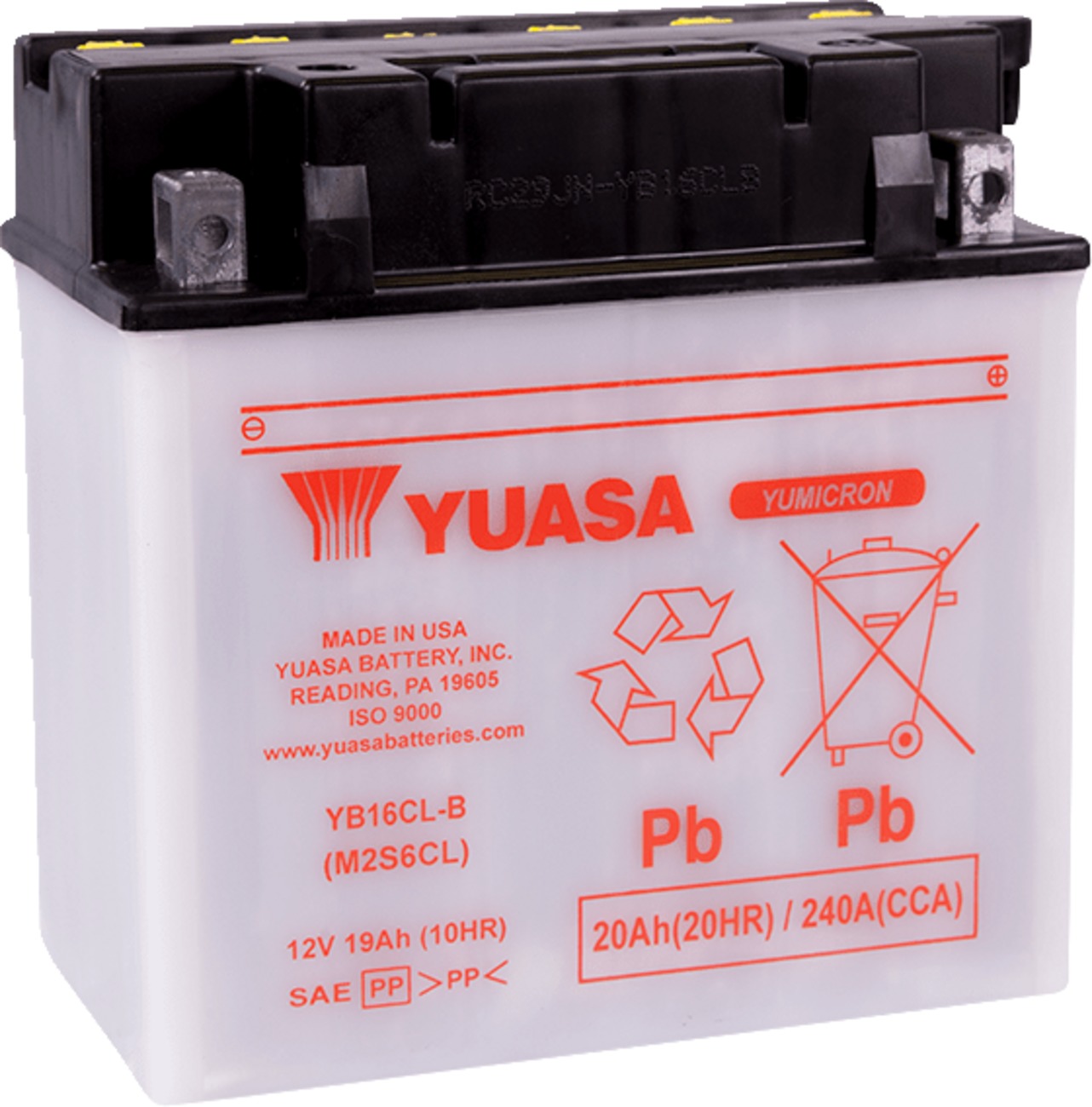 Yumicron Batteries for PWC - Yb16Cl-B Yuasa Battery - Click Image to Close