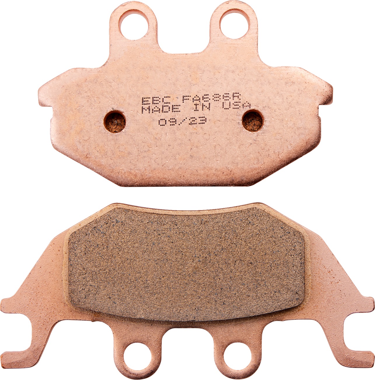 Rear R Series Sintered Pads|Shoes - Fa686R Brk Pad Ebc - Click Image to Close