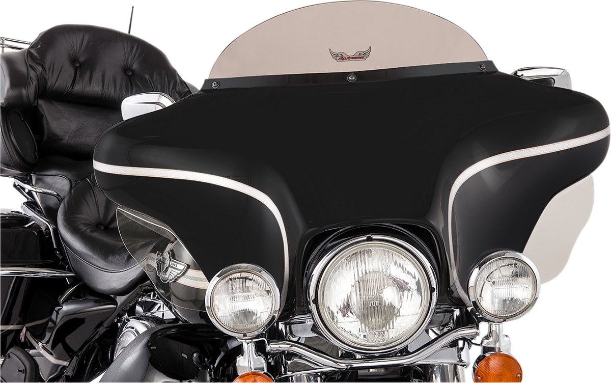 130 Series Detachable Windshield 6" Smoke - For 96-13 HD FLH - Click Image to Close