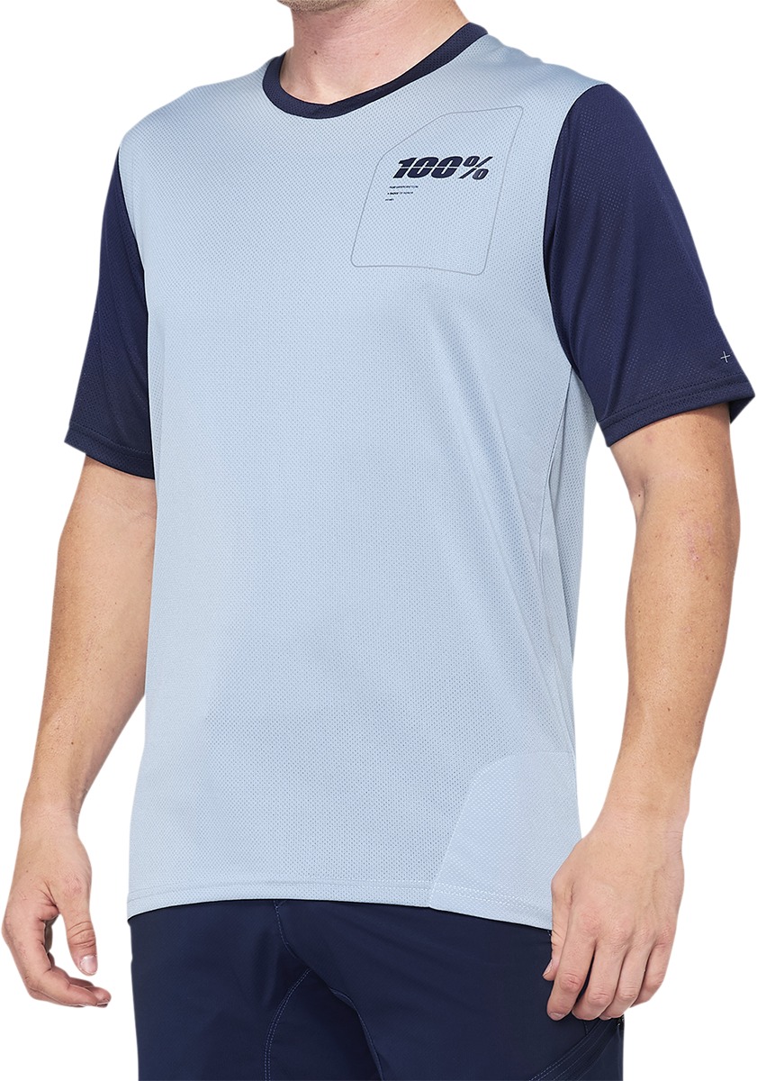 Men's Ridecamp Jersey - Ridecamp Jsy Sltblunvy Md - Click Image to Close