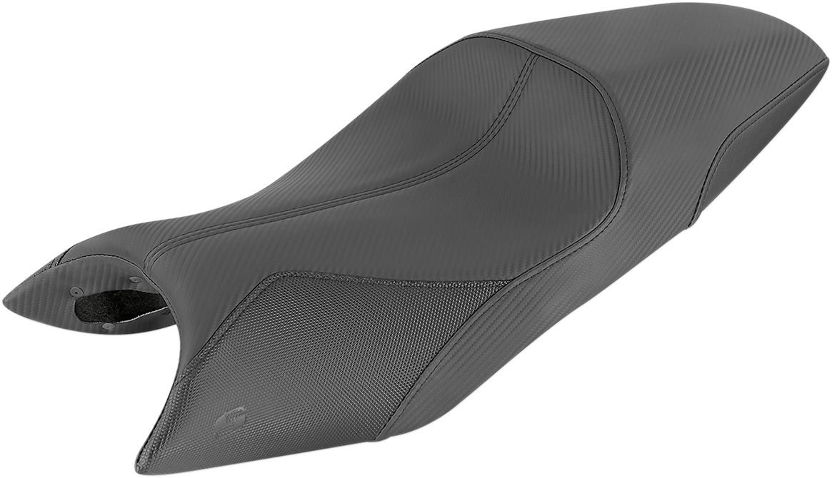 GP-V1 Gripper Carbon Fiber Solo Seat - Black - For 19-20 Indian FTR1200 - Click Image to Close