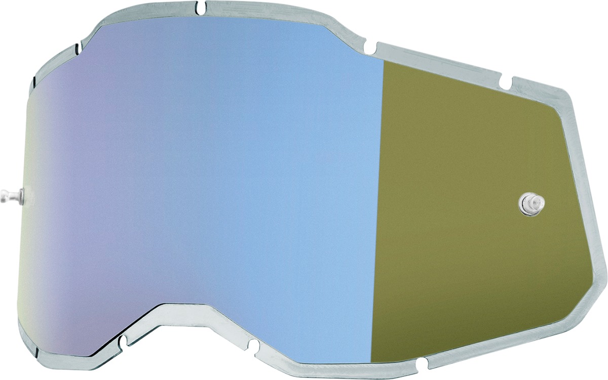 2.0 Injected Replacement Lens - Rc2 Ac2 St2 Len Injctd Mir Blu - Click Image to Close