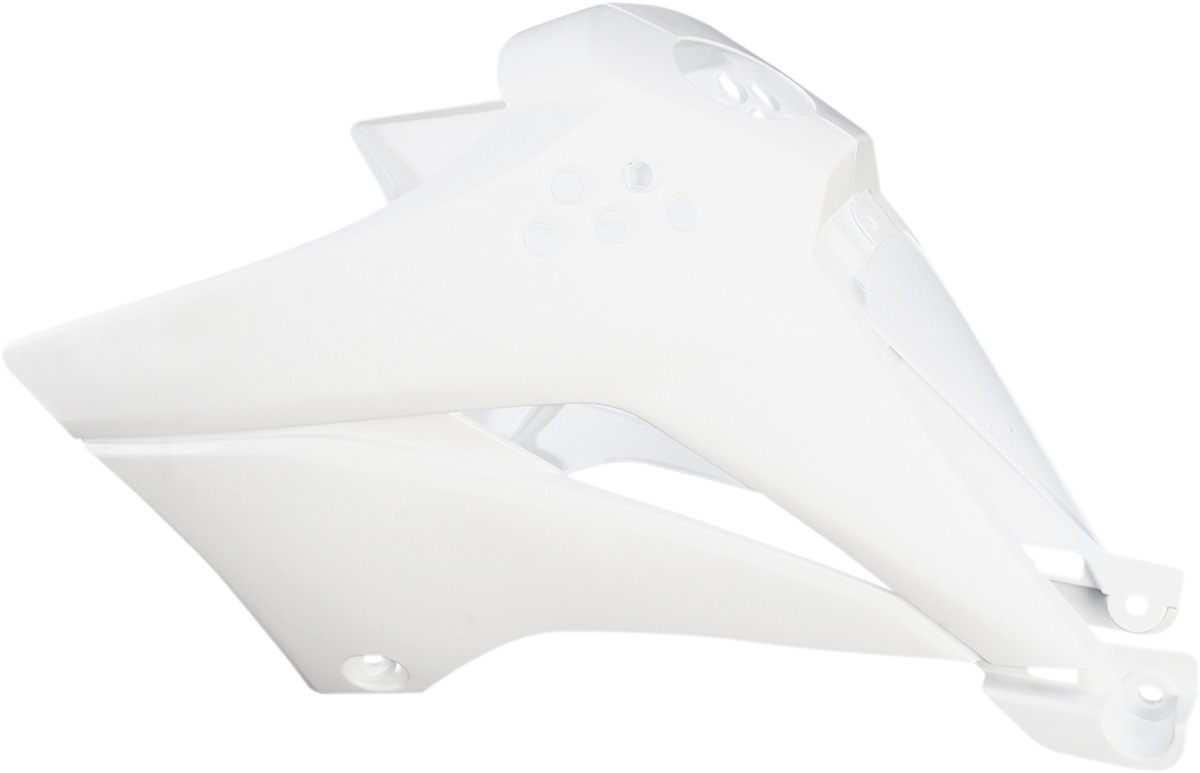 Radiator Shrouds for Kawasaki - Rad Shr Klx110 Wht - Click Image to Close