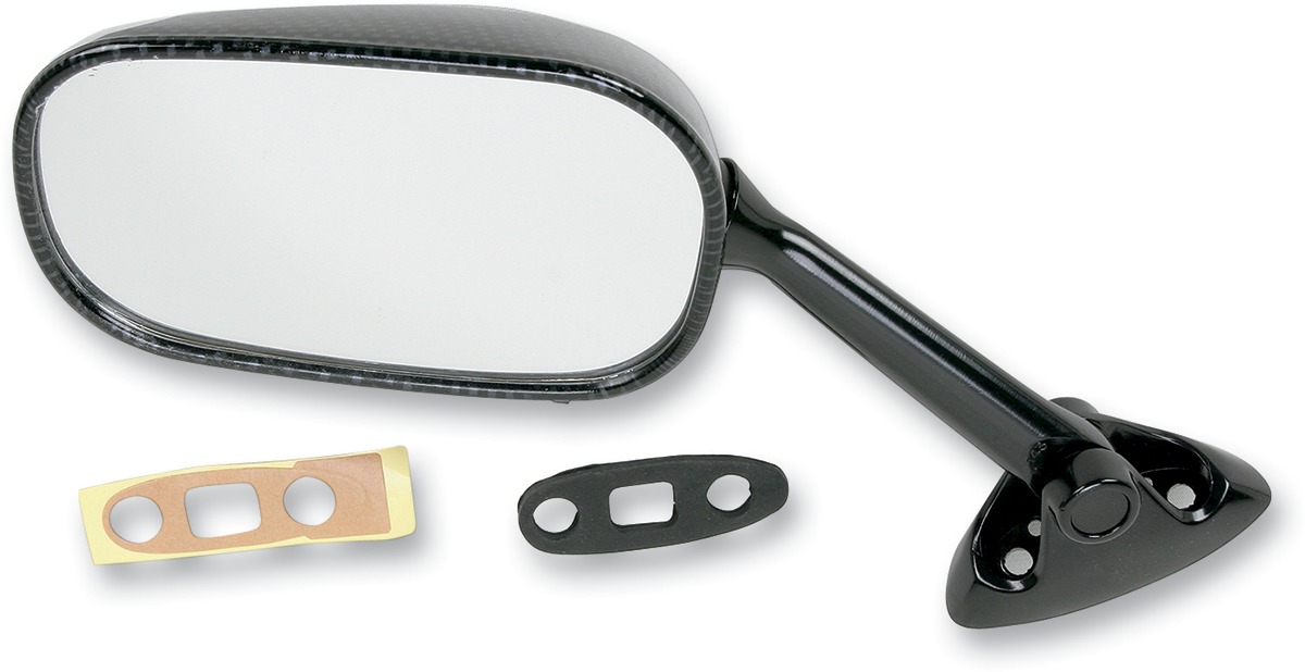 Left Mirror Replacement - Carbon Fiber Look - For 04-05 Suzuki GSXR750 - Click Image to Close